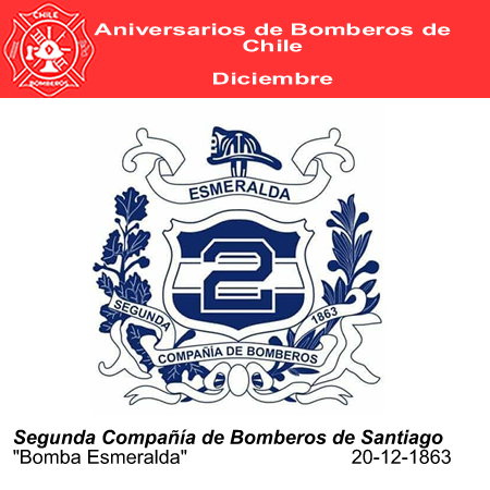 aniversario segunda compa&ntilde;ia de bomberos de santiago