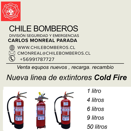 nueva linea de extintores cold fire 