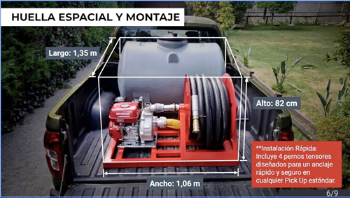 equipos moviles para extinsion de incendios 