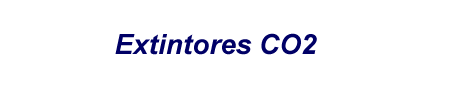 EXTINTORES CO2 PARA FUEGOS EN TABLEROS ELECTRICOS Y GENERADORES 